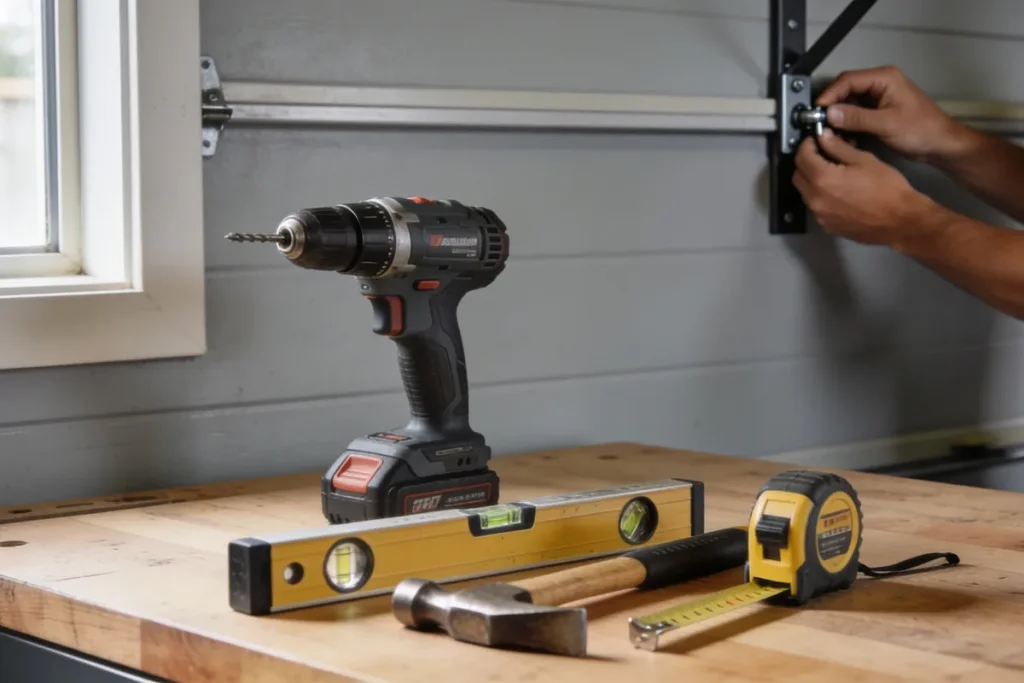 Handyman with a tool belt working on a home repair in Australia